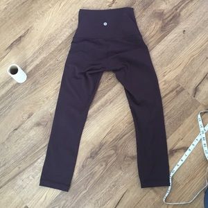 Lululemon Wunder Under Crop 21”